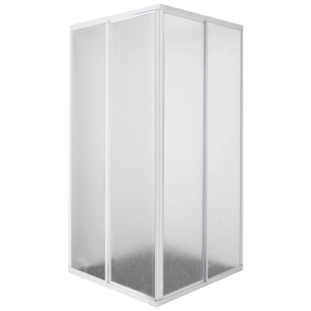 SPRCHOVÝ KOUT, bílá, 88/185/88 cm