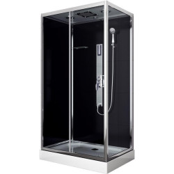 SPRCHOVÝ KOUT černá, barvy chromu