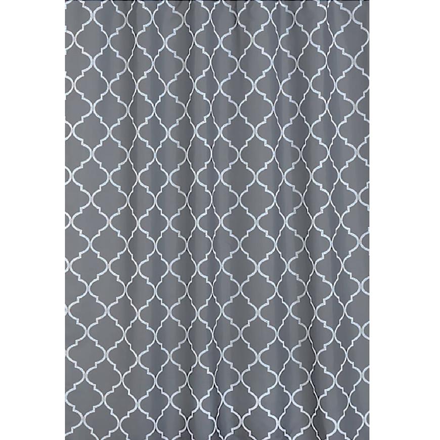 Sprchový zavěs Orient 3 šedý 180x200 Bisk