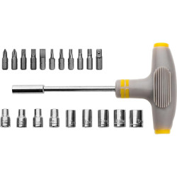 Šroubovák "T" s bity