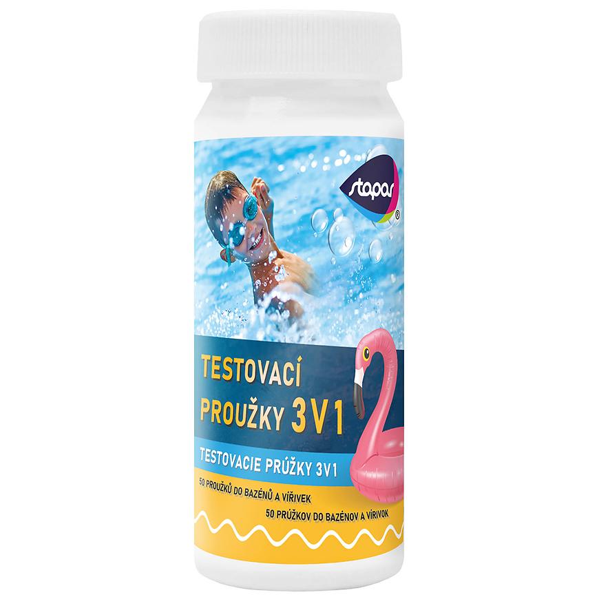 STAPAR TESTOVACÍ PROUŽKY 3V1, 50KS