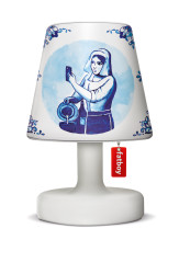 Stínidlo "cooper cappie" na stolní lampu "Edison the Petit", 44 variant - Fatboy® Barva: delfts blauw 2.0