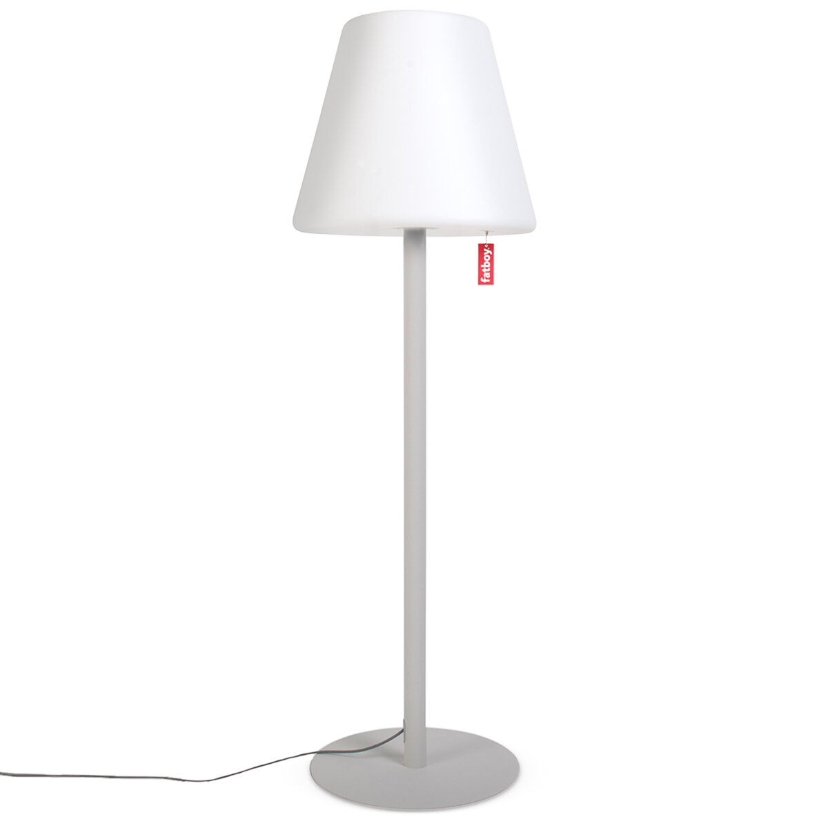 Stojací lampa Edison the Giant, více barev - Fatboy Barva: světle šedá