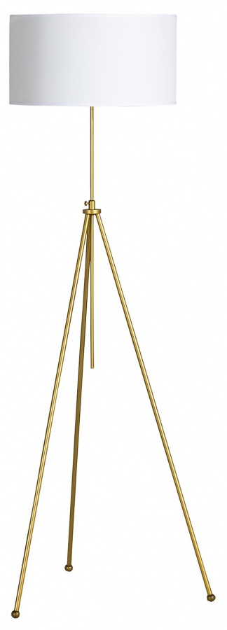 Stojací lampa luxor - zlatá/bílá