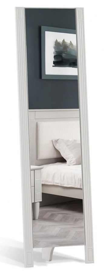 Stojací zrcadlo esme - šedá