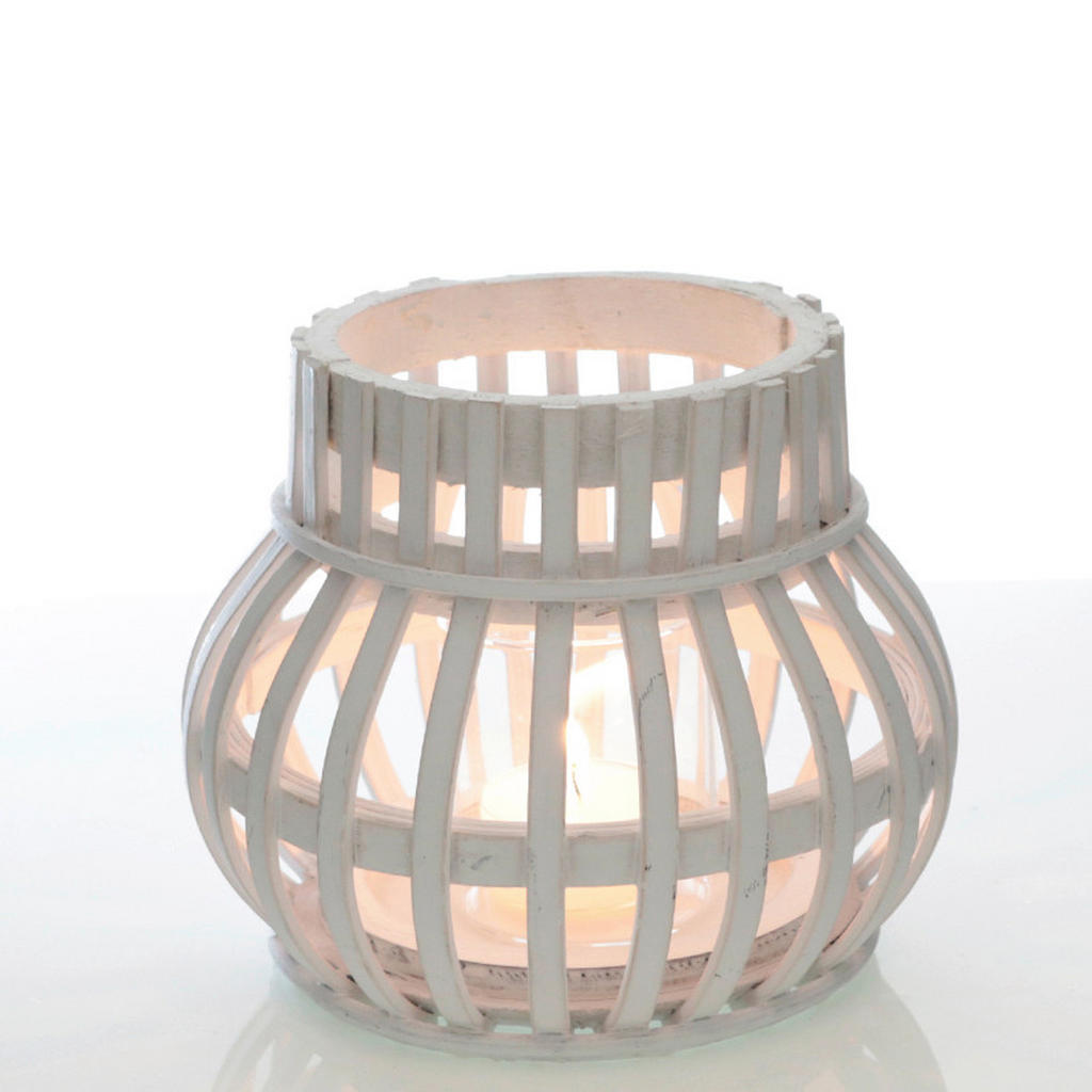 STOJAN NA SVÍČKU dřevo, sklo