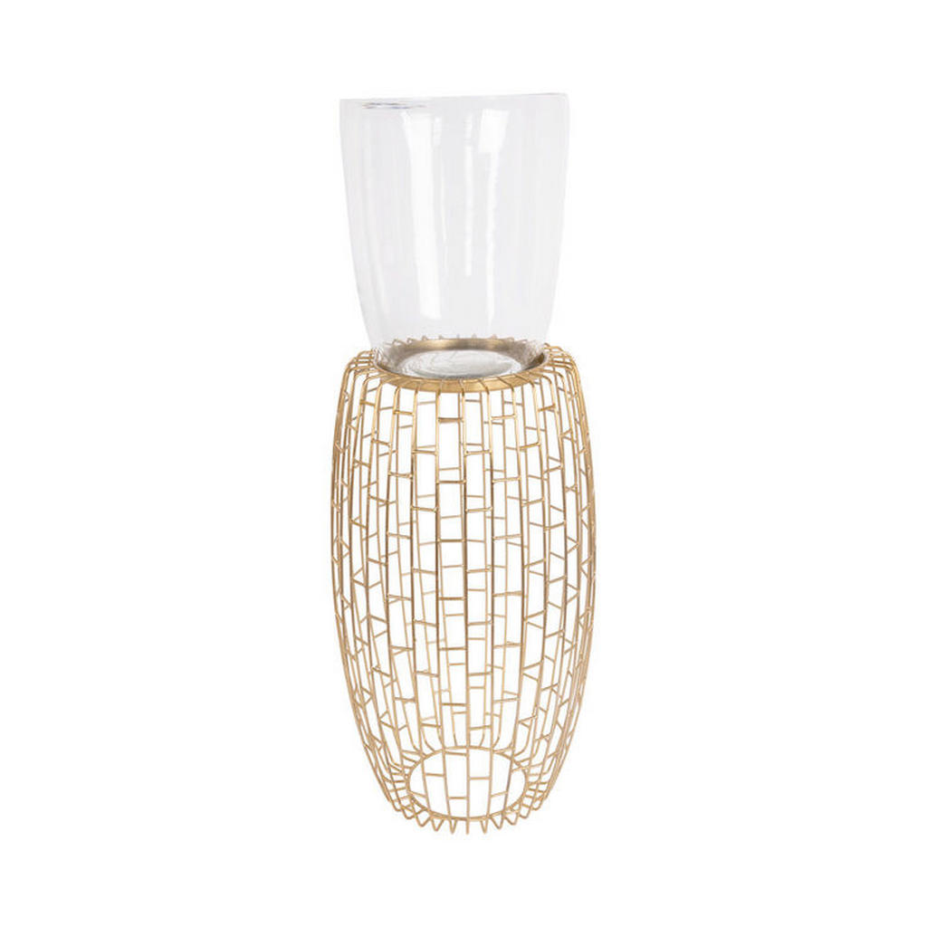 STOJAN NA SVÍČKY kov, sklo