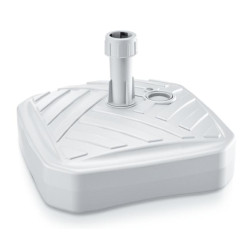 Stojan pod slunečník bílý S449