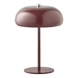 Stolní lampa Margate, dobíjecí, bordeaux - House Nordic