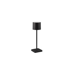 STOLNÍ LAMPA NA BATERIE, senzorový stmívač, 12,5/38 cm
