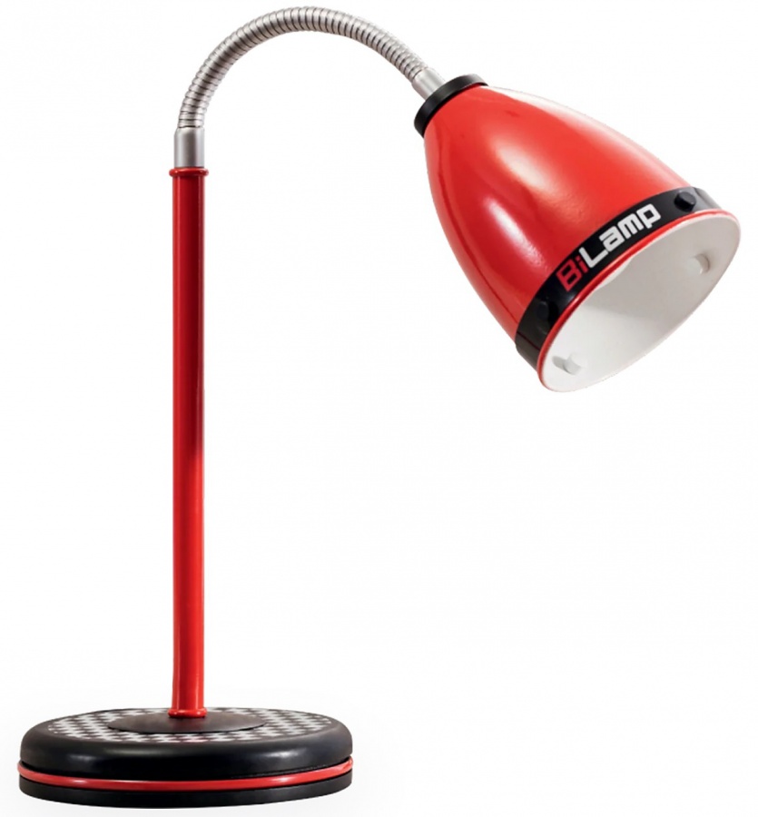 Stolní lampa rally - červená