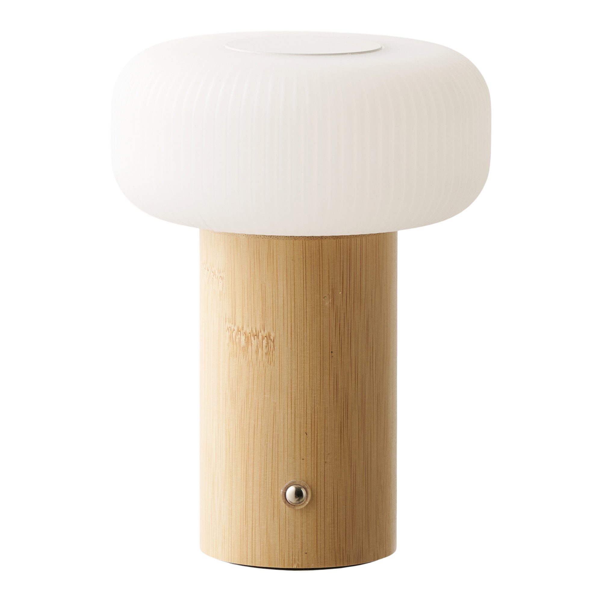 Stolní lampa Stafford, dobíjecí, přírodní/bílá - House Nordic