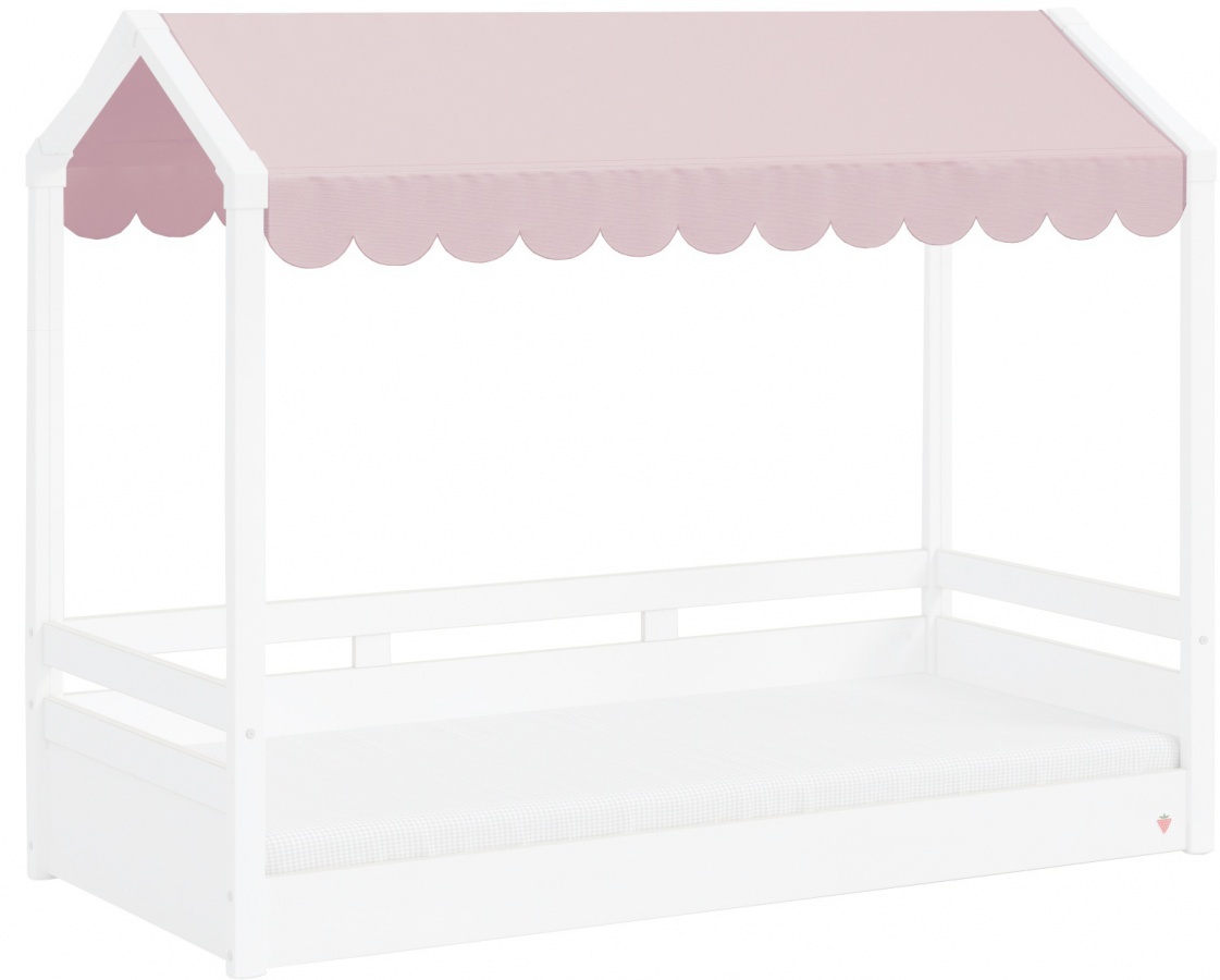 Stříška na domečkovou postel fairy ii - růžová