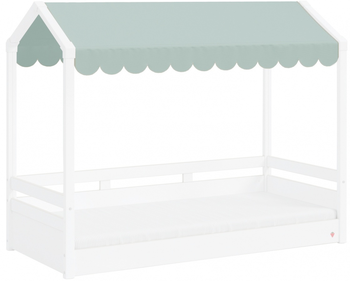 Stříška na domečkovou postel fairy ii - zelená