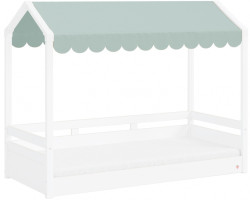 Stříška na domečkovou postel fairy ii - zelená