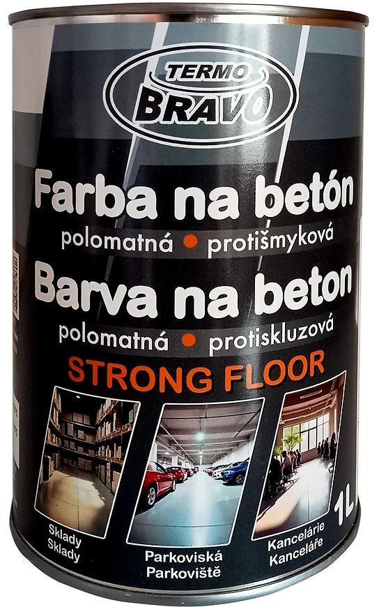 STRONG FLOOR barva na beton světle šedá 1l