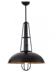 Stropní lampa corvus - černá