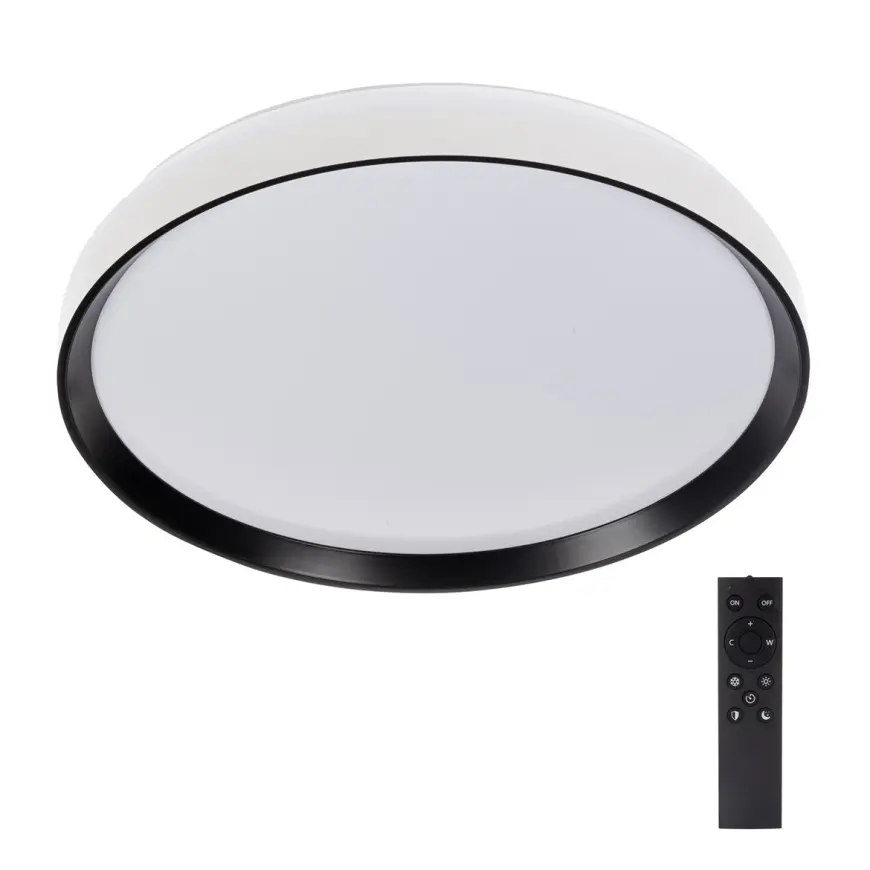 Stropní svítidlo Lixan LED 65W 46283 CCT white/black PL1