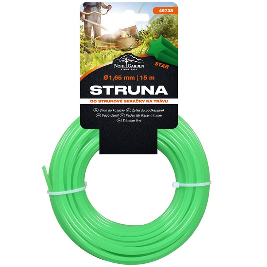 STRUNA DO SEKAČKY 1,65MM X 15M HVĚZDA