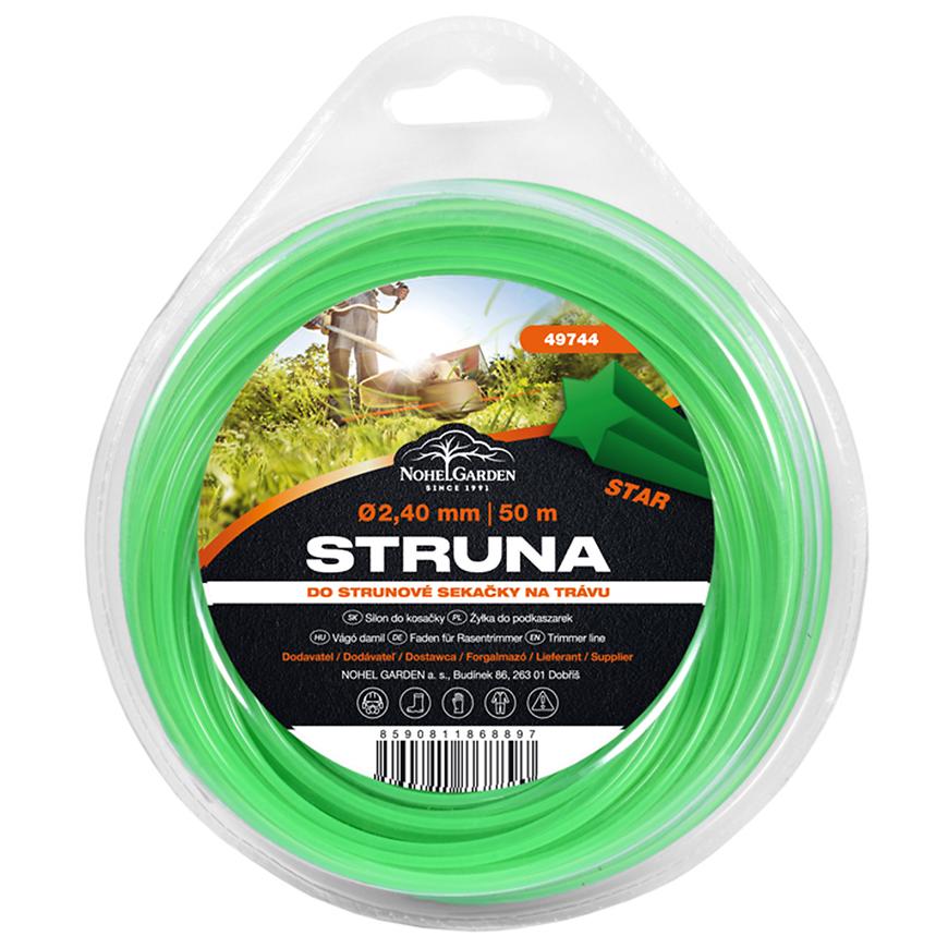 STRUNA DO SEKAČKY 2,40MM X 50M HVĚZDA