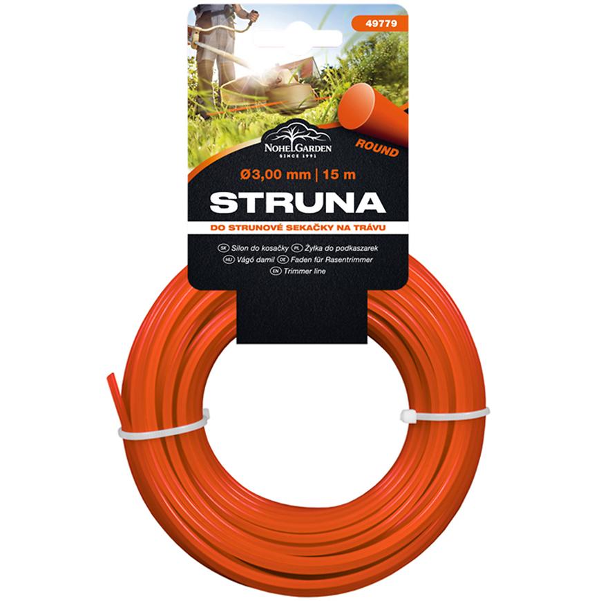 STRUNA DO SEKAČKY 3 mm x 15 m KULATÁ