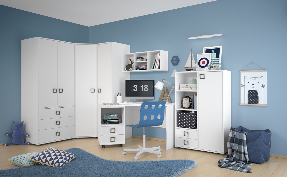 Studentský pokoj sloane - bílá