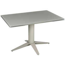 Stylife JÍDELNÍ STŮL, šedohnědá, 120-180/80/76 cm