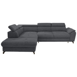 Stylife ROHOVÁ SEDAČKA, textil, antracitová