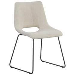 Stylife ŽIDLE, krémová, černá