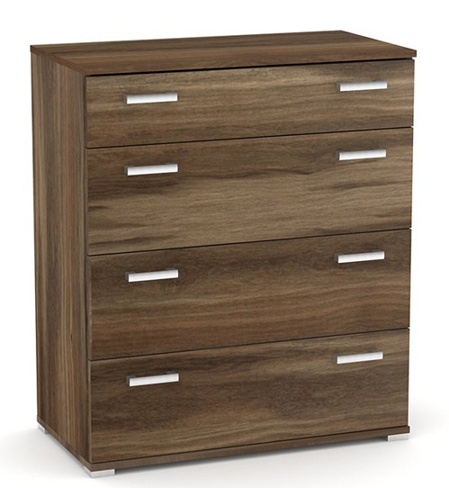 Šuplíková komoda rea sisa 3 - ořech rockpile