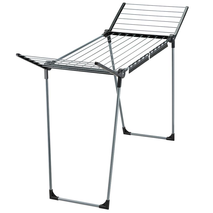 Sušák na prádlo Pegasus 150 Solid Slim černý Leifheit