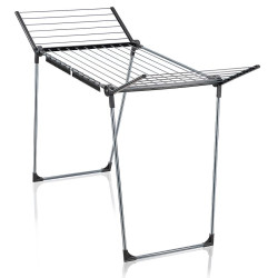 Sušák na prádlo Pegasus 180 Solid černý Leifheit