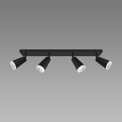 Svítidlo SANA GU10 4L BLACK 04148 LS4