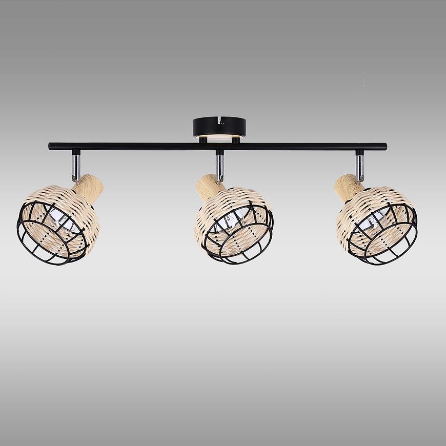 Svítidlo Tajga 93-12227 Černá-Béžovýowa