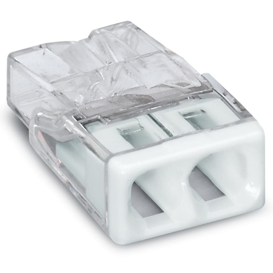 Svorka dvojnásobná pro pevné vodiče 0,5 - 2,5 mm