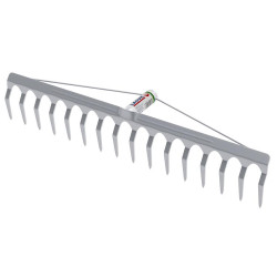 SYSTÉM CLICK - HRÁBĚ OCELOVÉ 16 ZUBŮ 42CM