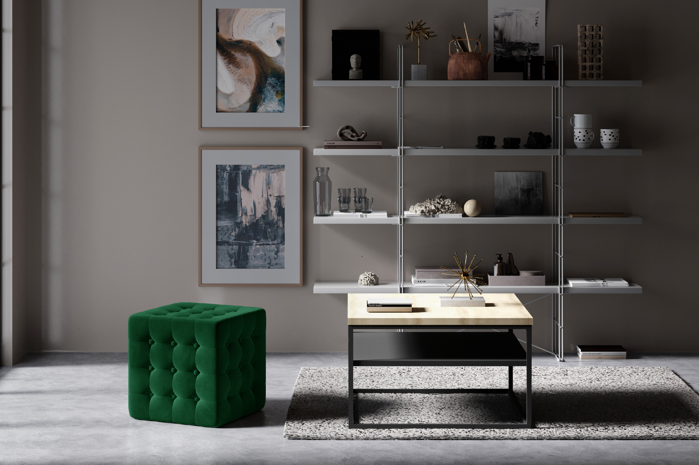 Taburet Sofia látka: Monolith 37