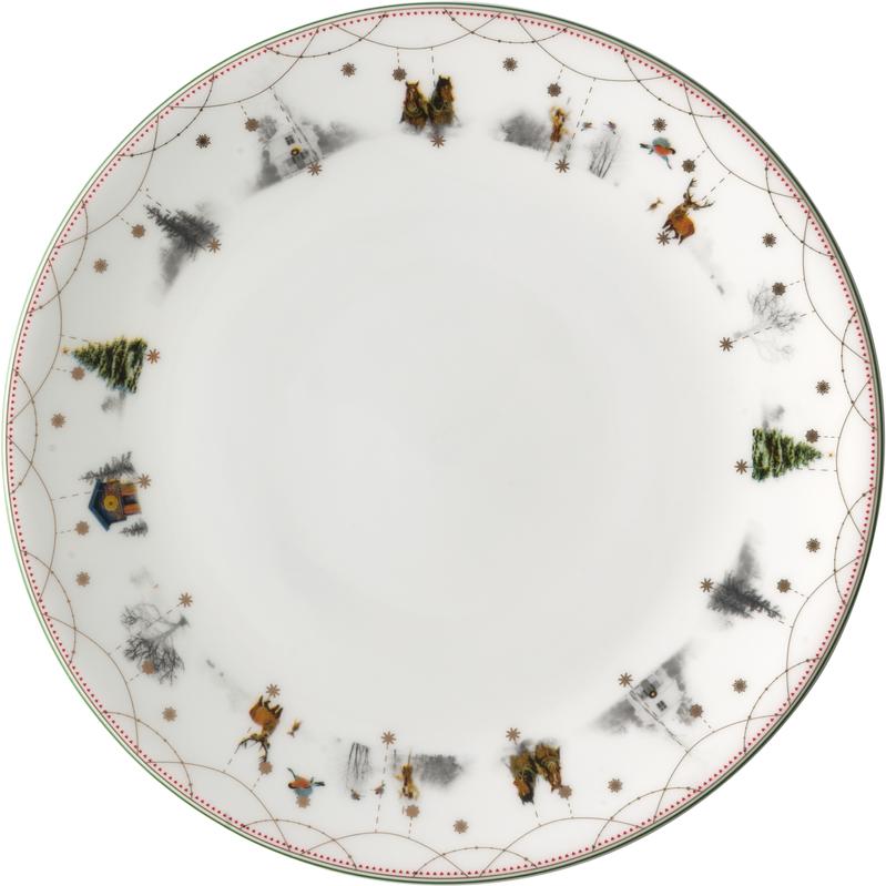 Talíř Story 28 cm kolekce Julemorgen - Wik & Walsøe