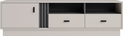Televizní stolek AllMo AL6 Barva korpusu + barva dveří: Kašmír + Antracit