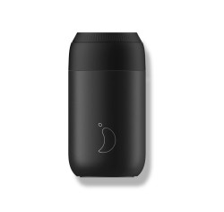 Termohrnek Chilly's Bottles - černá propast 340ml, edice Series 2