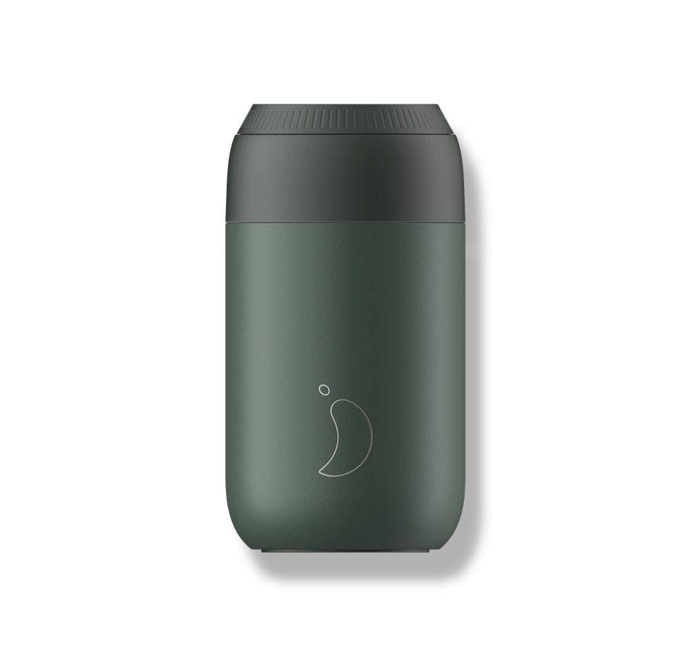 Termohrnek Chilly's Bottles - lesní zelená 340ml, edice Series 2