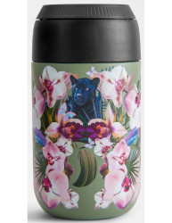 Termohrnek Chilly's Bottles - Orchid Panther 340ml, edice Botanical/Series 2