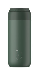 Termohrnek Chilly's Bottles - tmavě zelená 500ml, edice Series 2