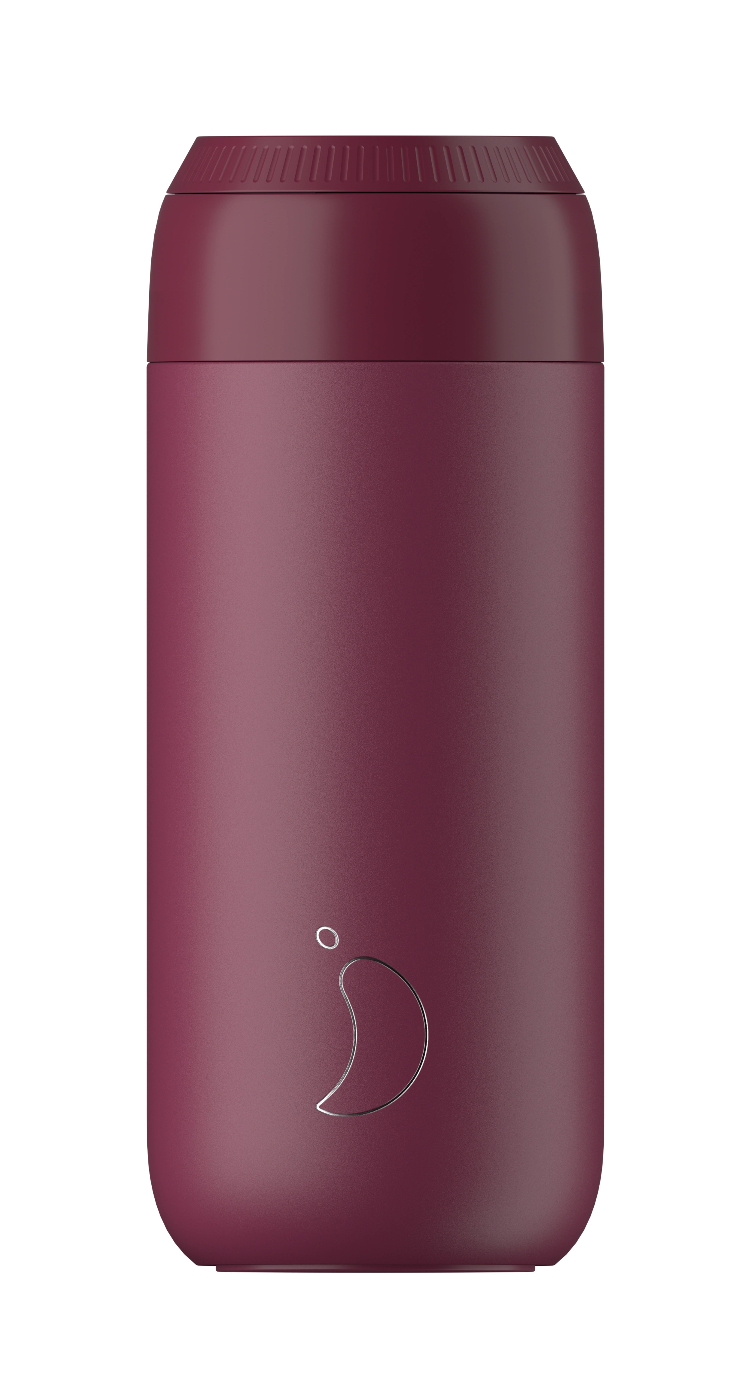 Termohrnek Chilly's Bottles - vínová 500ml, edice Series 2