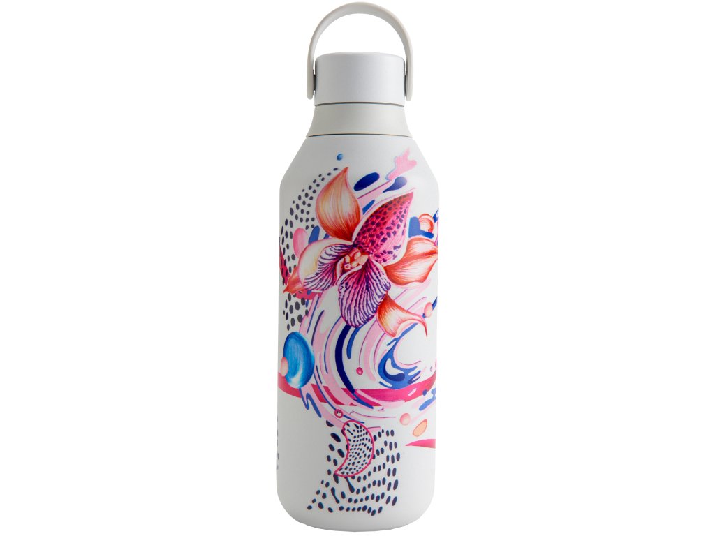 Termoláhev Chilly's Bottles - Urban Murals, Orchid 500ml, edice Studio/Series 2