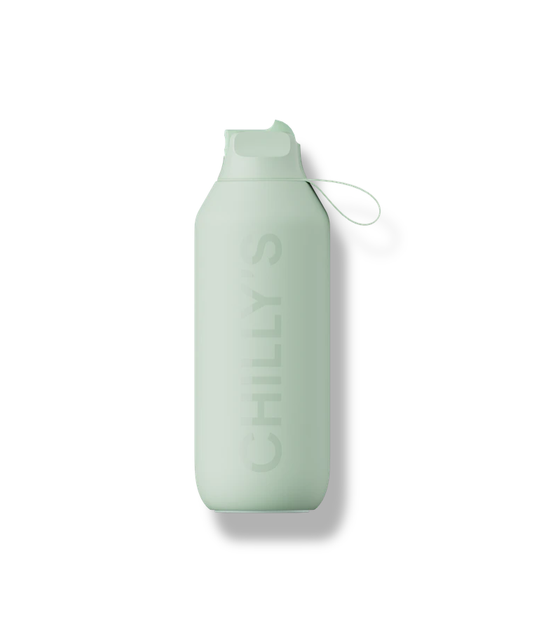 Termoláhev Chilly's Bottles - jemná zelená 500ml, edice Series 2 Flip