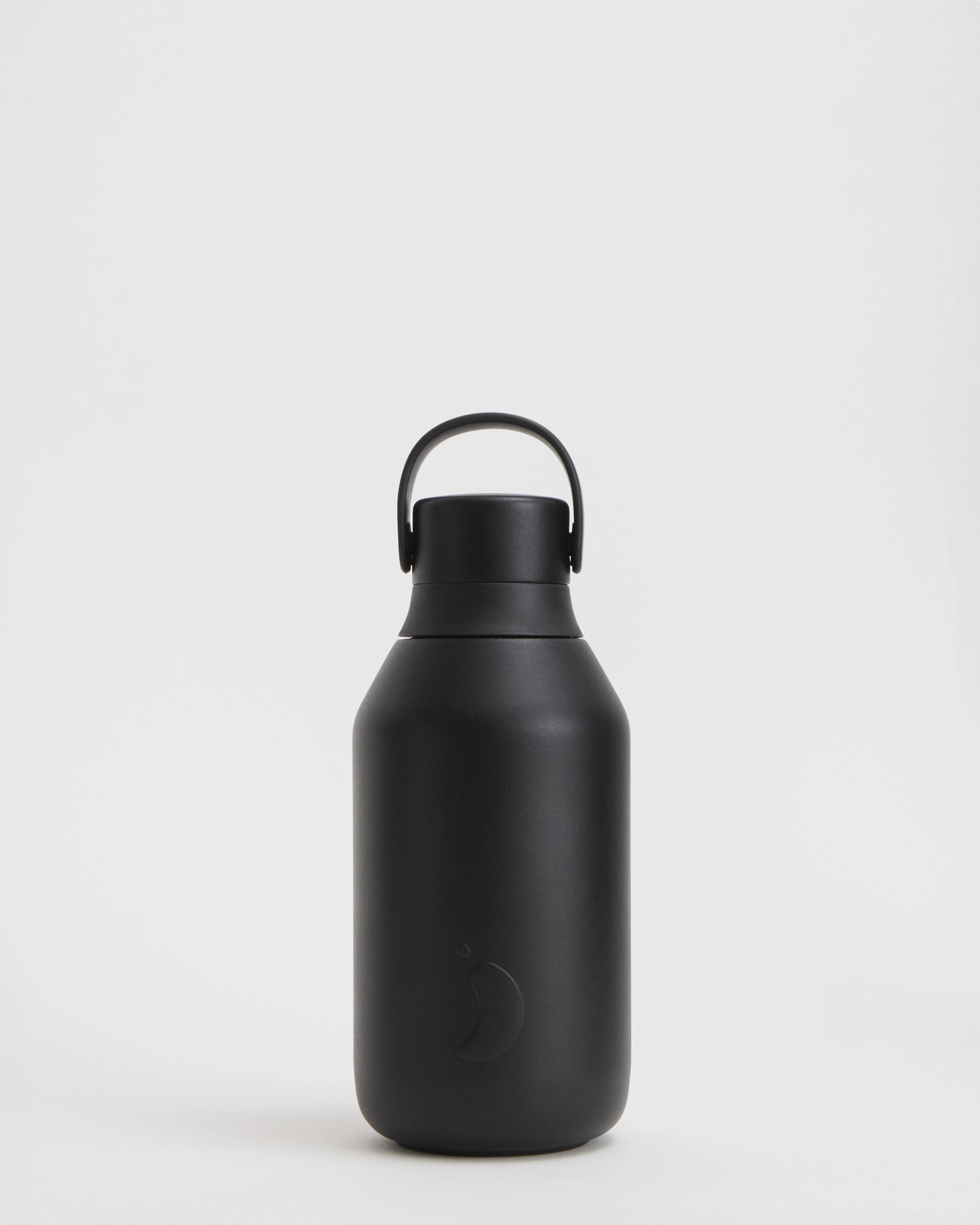 Termoláhev Chilly's Bottles Onyx Black, Series 3, 350ml
