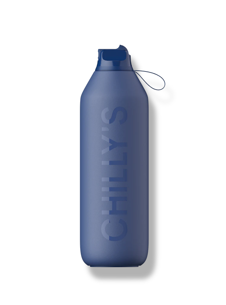 Termoláhev Chilly's Bottles - velrybí modrá 1000ml, edice Series 2 Flip
