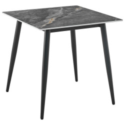 Ti'me JÍDELNÍ STŮL, šedá, 75/75/75 cm