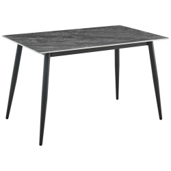 Ti'me JÍDELNÍ STŮL, šedá, 120/75/75 cm